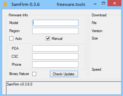 samfirm 0.3.6 download