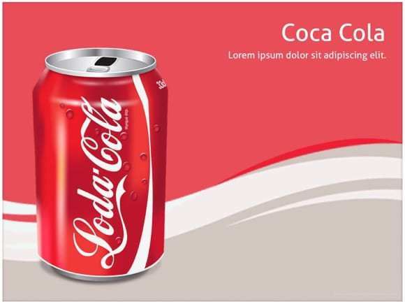 free coca cola powerpoint template